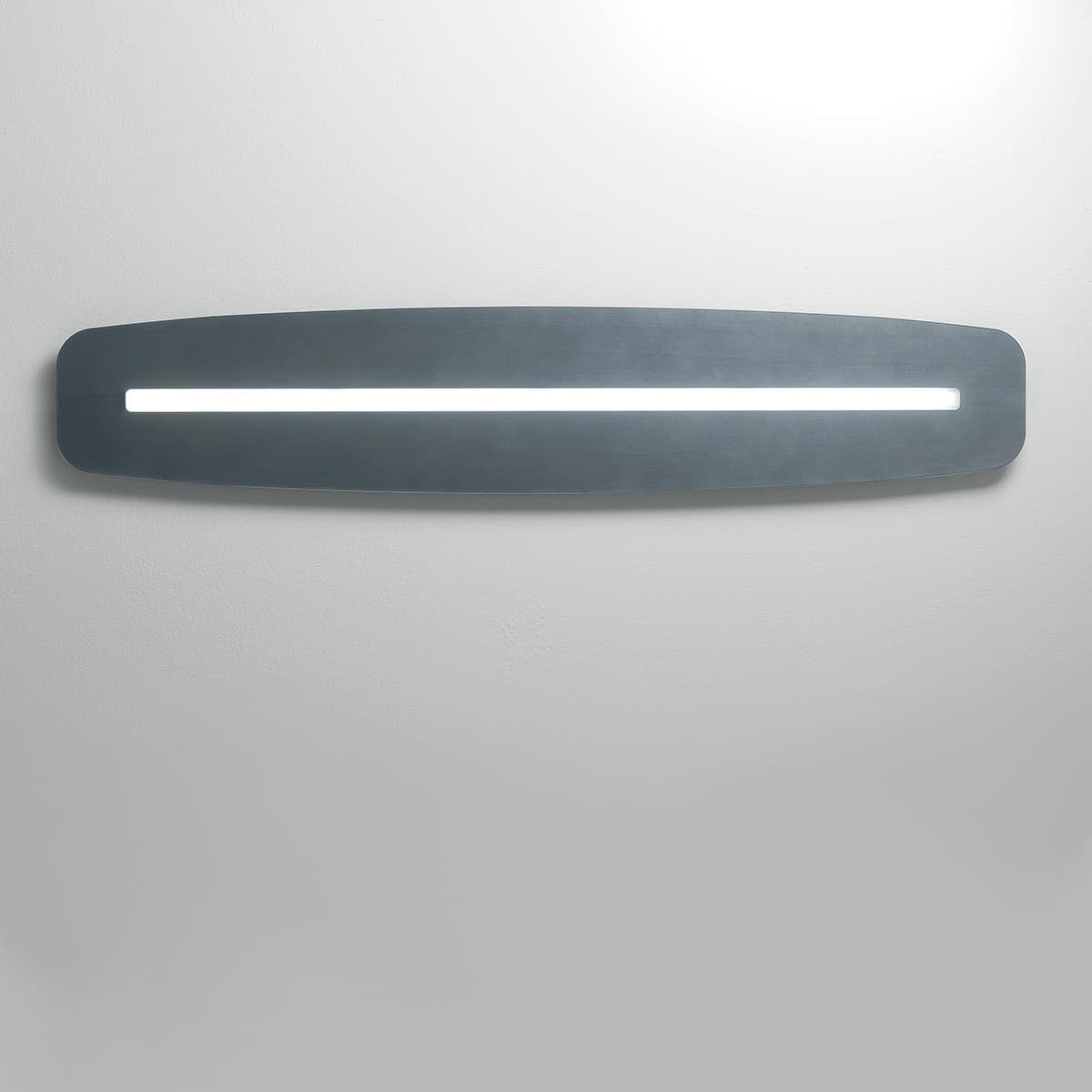 Plafoniera GN-SURF PL 52W LED 5200LM 3000°K 130CM dimmerabile alluminio lampada soffitto parete ufficio moderna rettangolare - 3