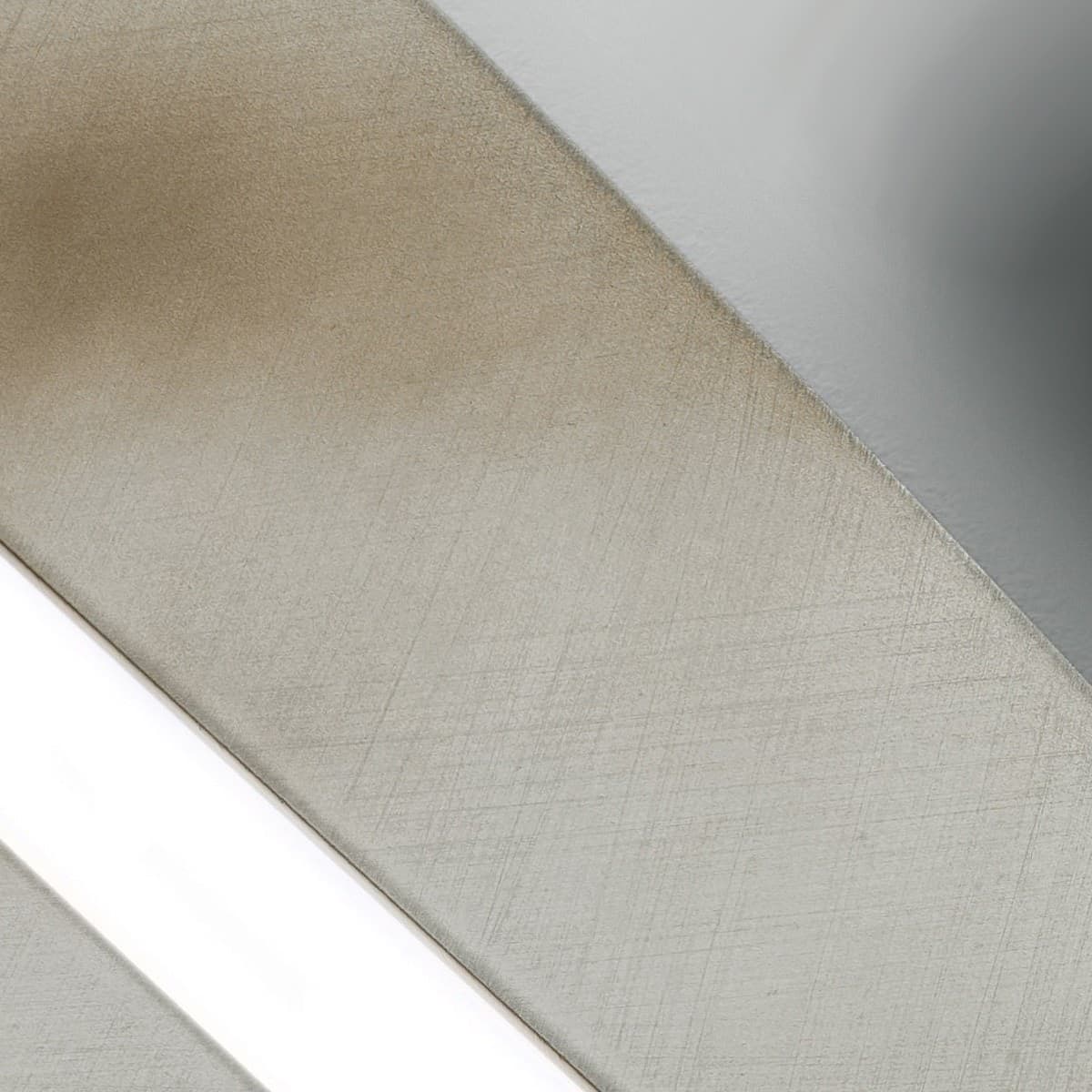 Plafoniera GN-SURF PL 52W LED 5200LM 3000°K 130CM dimmerabile alluminio lampada soffitto parete ufficio moderna rettangolare - 4