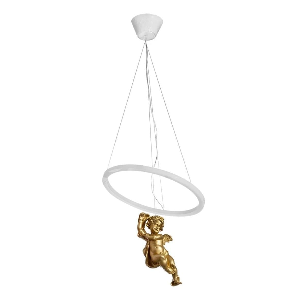 Lampadario classico EMPORIUM COSCIENZA AMABILE CL1498 LED 20W PMMA resina sospensione - 3