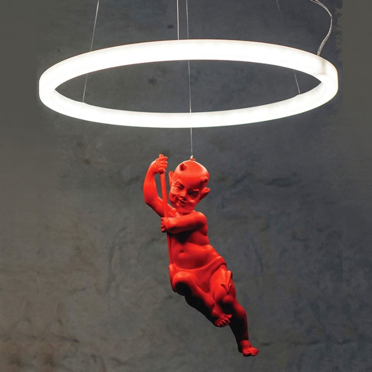 Lampadario classico EMPORIUM COSCIENZA BIRBANTE CL1499 LED 20W PMMA resina sospensione - 4