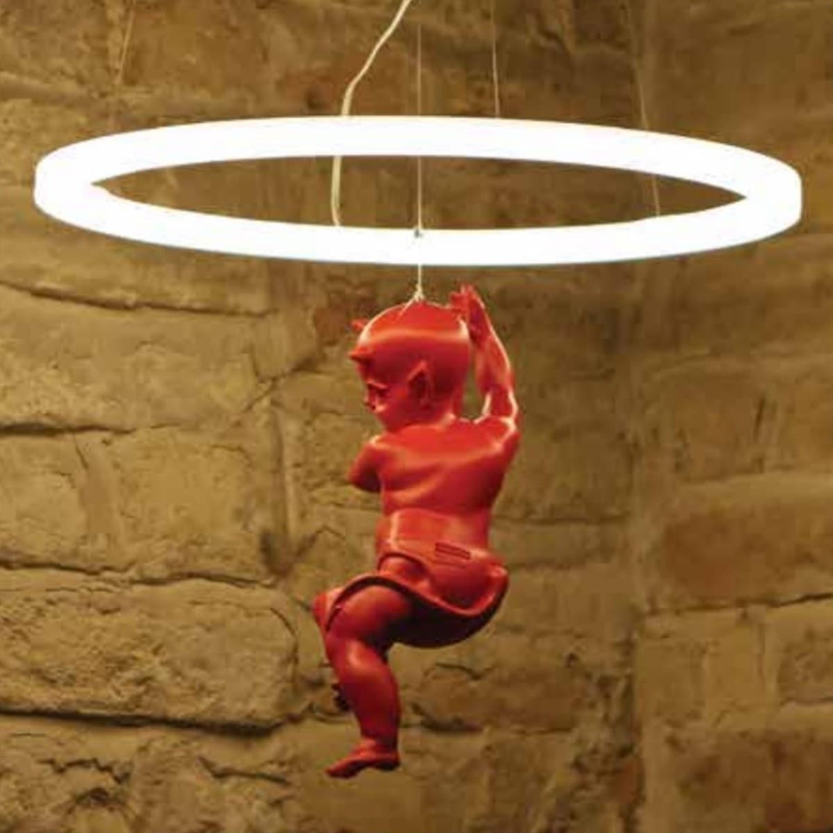 Lampadario classico EMPORIUM COSCIENZA BIRBANTE CL1499 LED 20W PMMA resina sospensione - 5