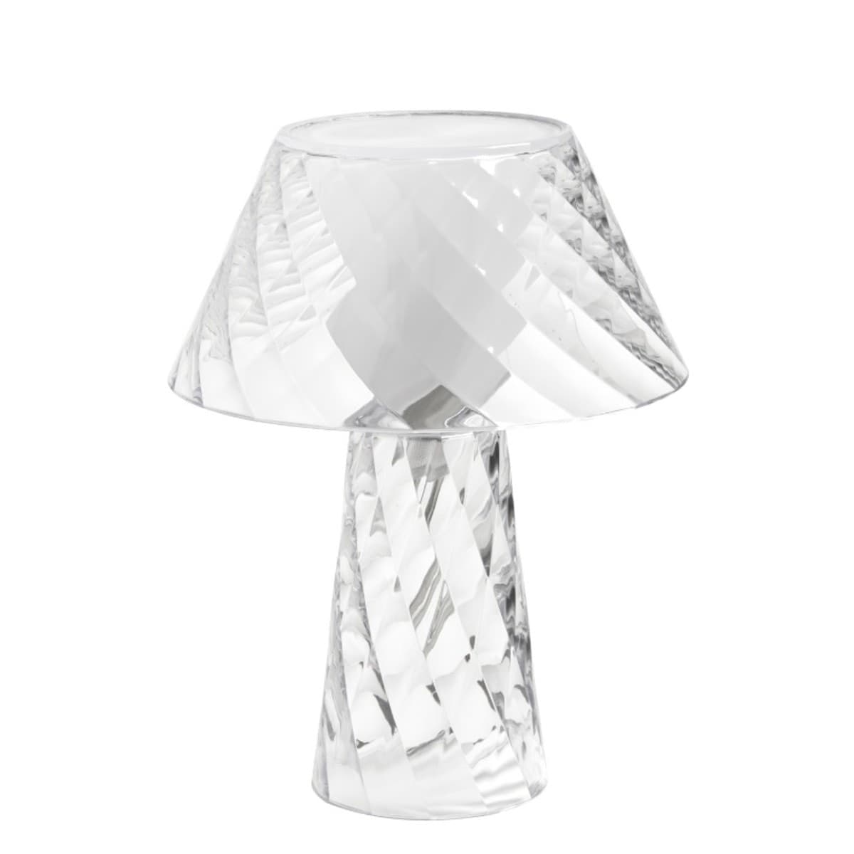 Abat-jour moderna EMPORIUM TATA CL550 G9 LED acrilico lampada tavolo - 1