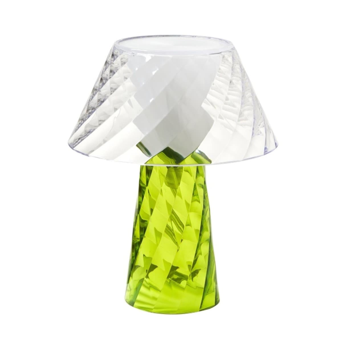 Abat-jour moderna EMPORIUM TATA CL550 G9 LED acrilico lampada tavolo - 14