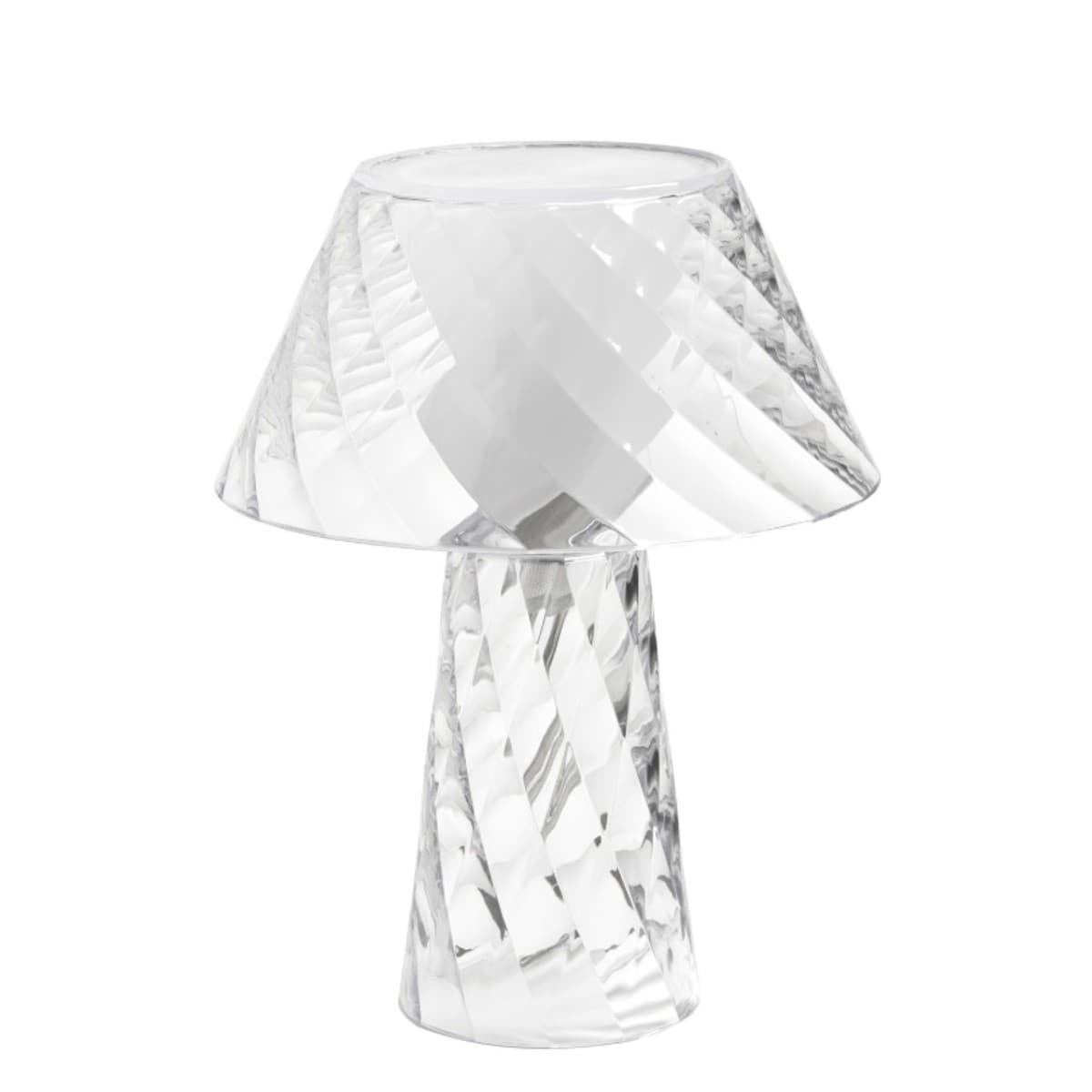 Abat-jour moderna EMPORIUM TATA CL550 G9 LED acrilico lampada tavolo - 13