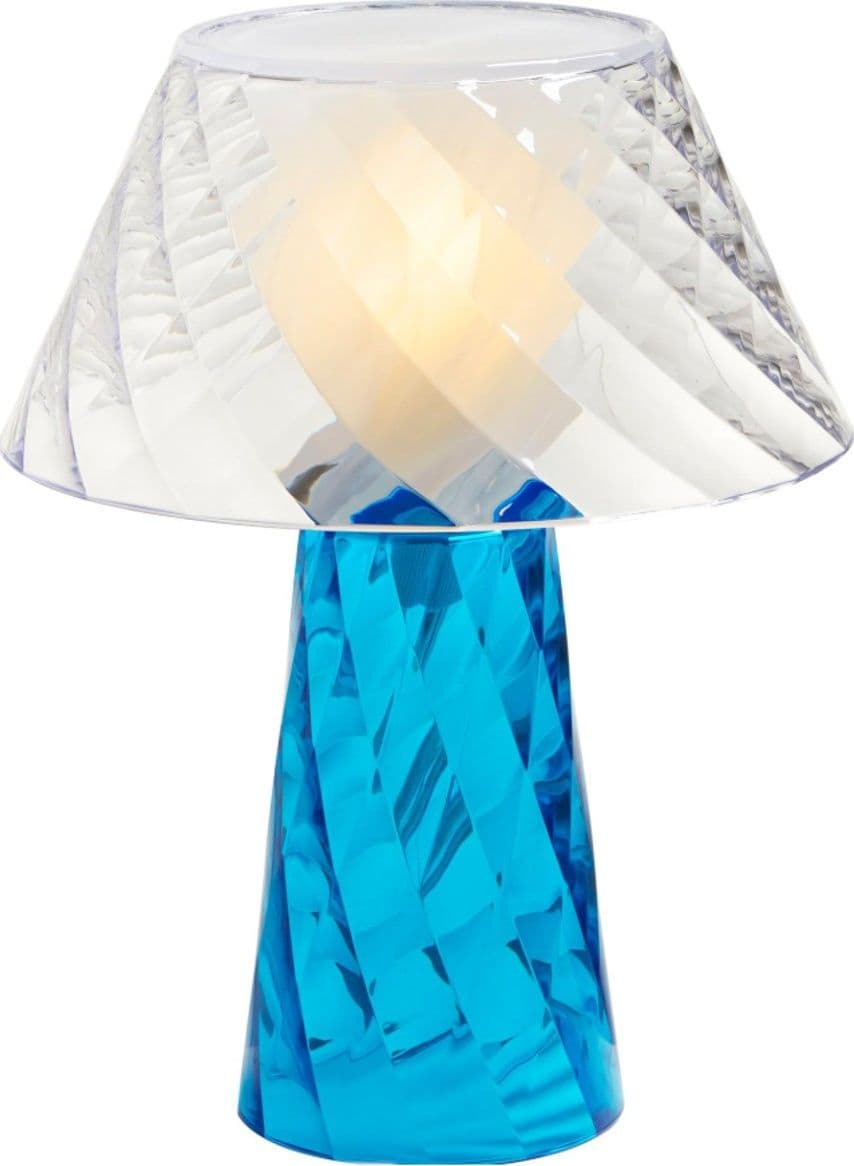 Abat-jour moderna EMPORIUM TATA CL550 G9 LED acrilico lampada tavolo - 3