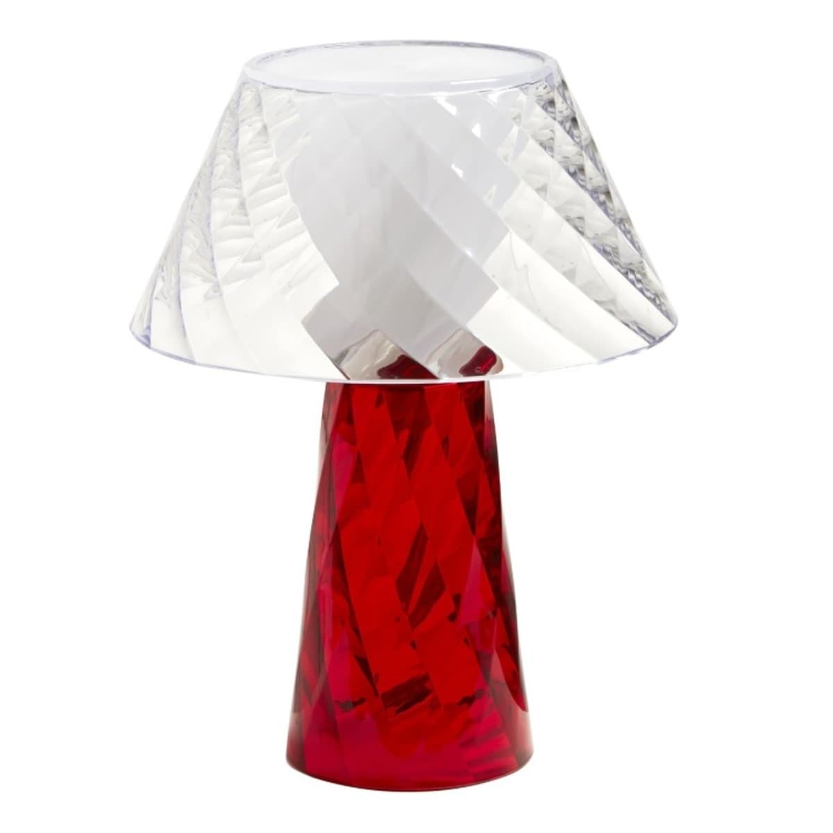 Abat-jour moderna EMPORIUM TATA CL550 G9 LED acrilico lampada tavolo - 5