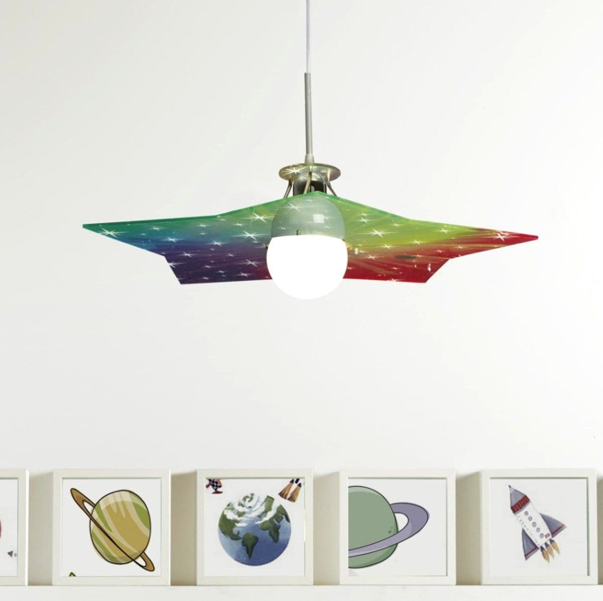 Lampadario moderno EMPORIUM STAR CL1532 99 E27 LED cristallo acrilico sospensione - 3