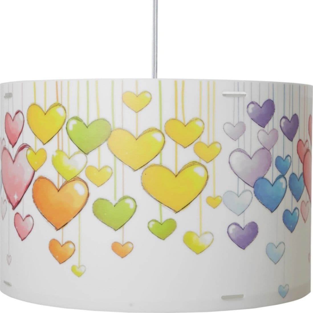 Lampadario moderno EMPORIUM CYLINDER CUORI CL1526 E27 LED metacrilato sandylex sospensione - 2