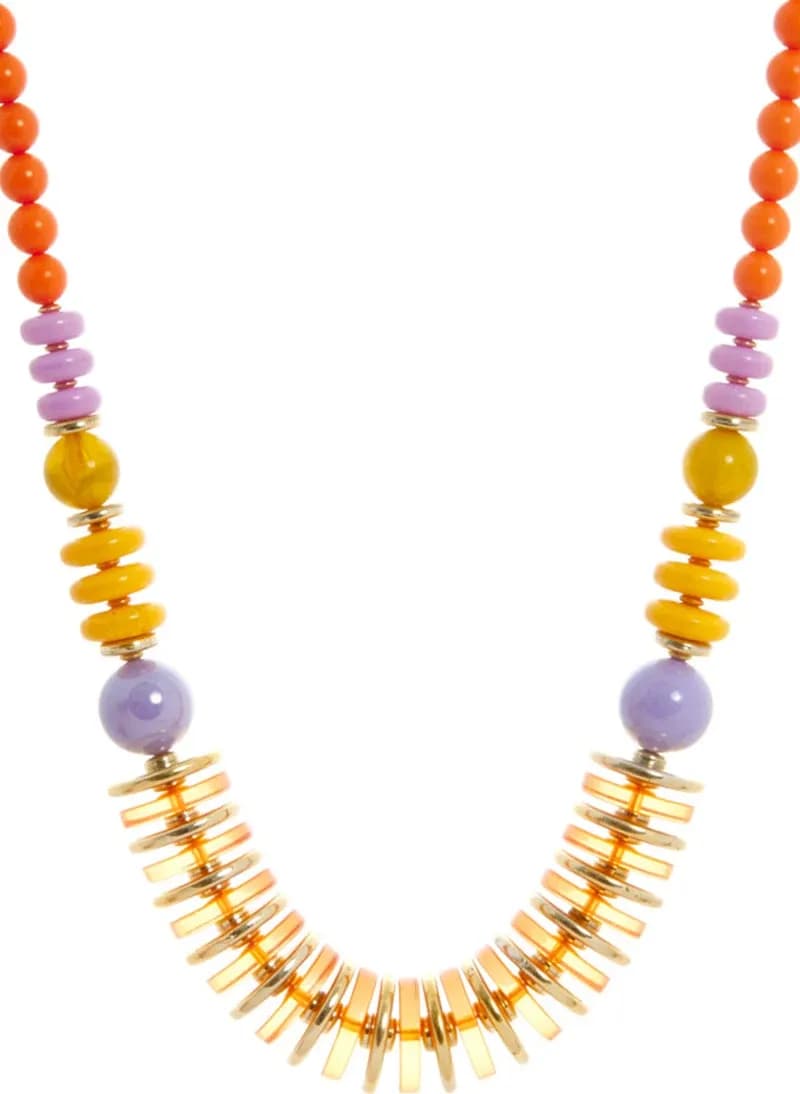 LECLAF | Collana gettoni multicolor - 3