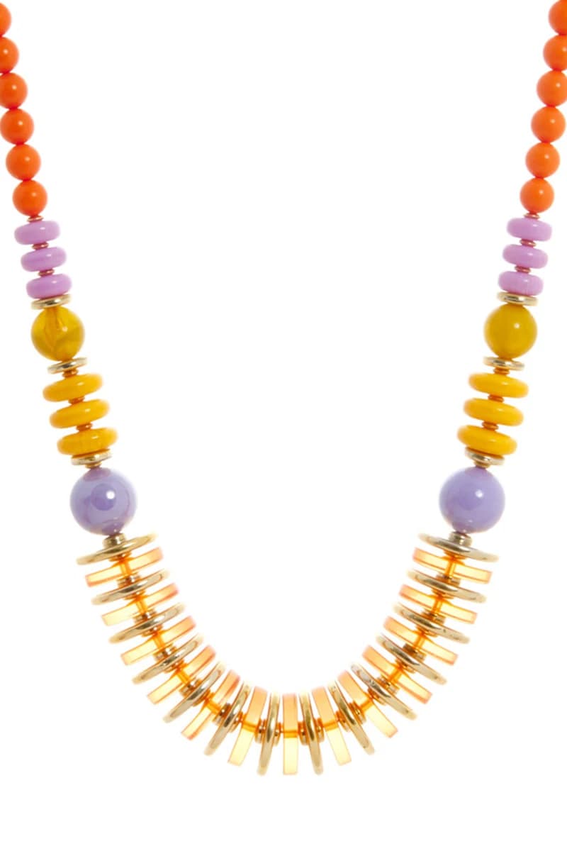 LECLAF | Collana gettoni multicolor - 3