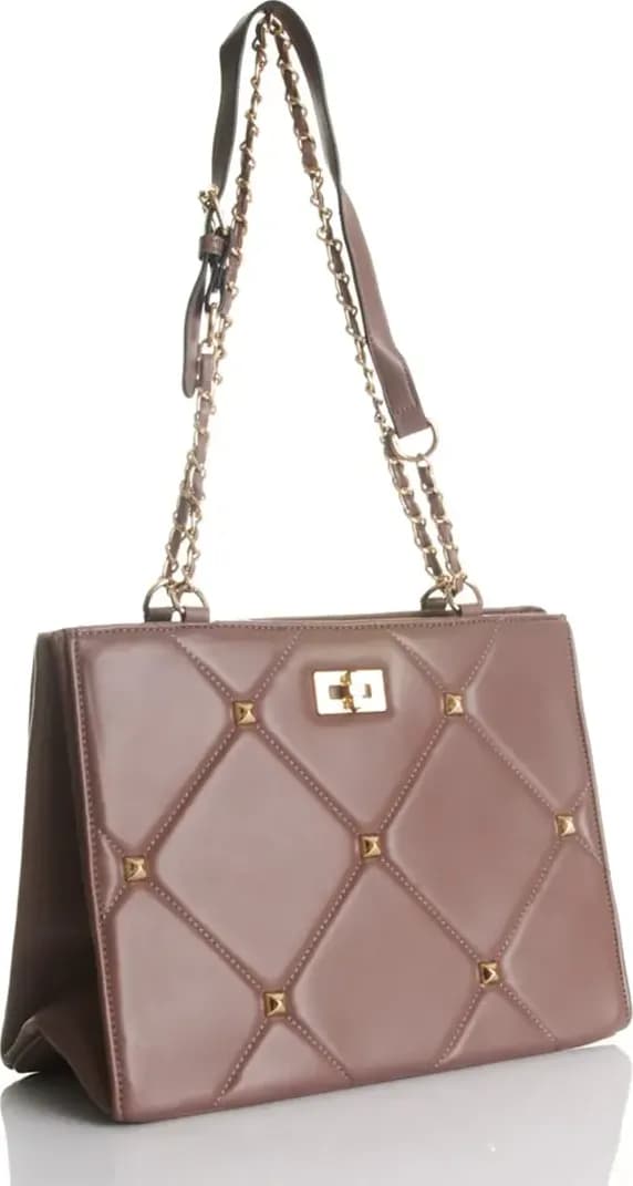 LECLAF | Borsa rettangolare borchie