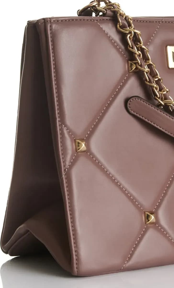 LECLAF | Borsa rettangolare borchie - 3