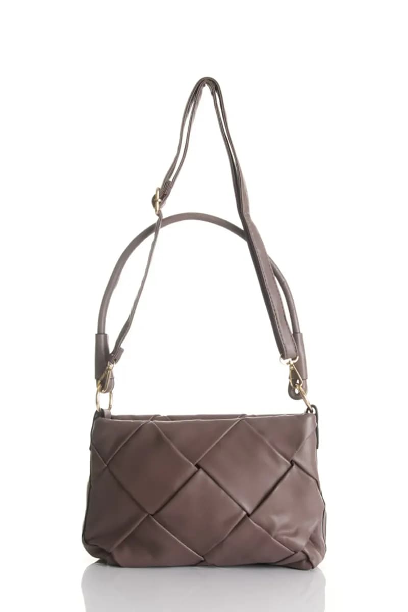 LECLAF | Borsa a spalla intrecciata - 2