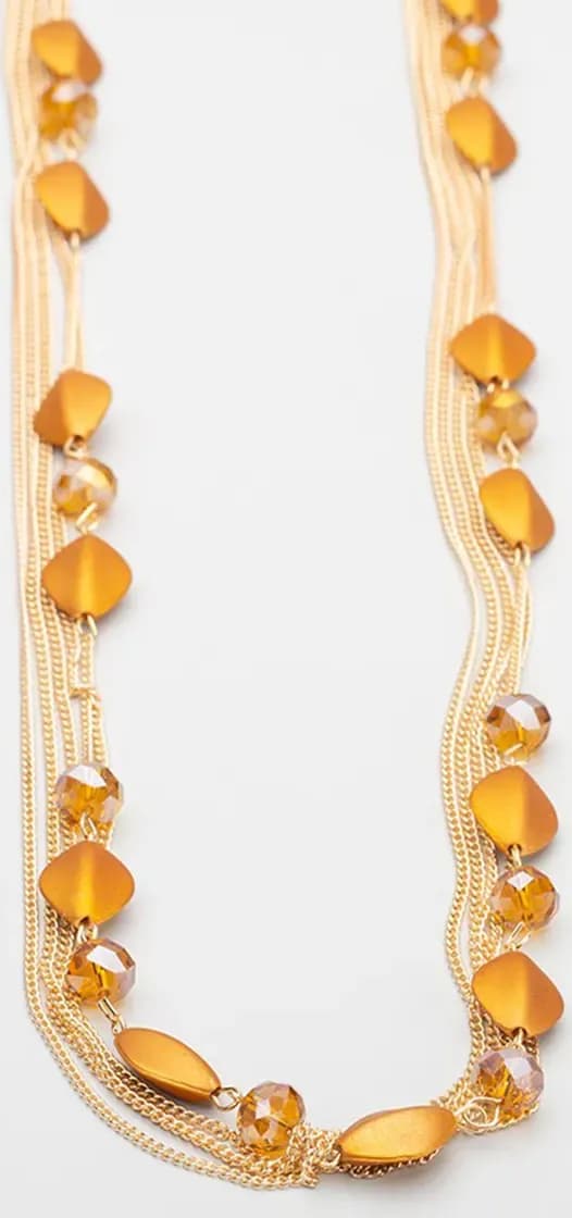 LECLAF | Collana multifilo pietre