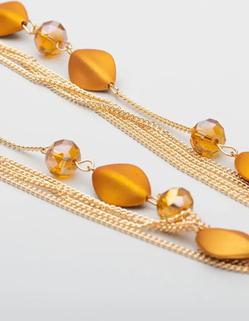 LECLAF | Collana multifilo pietre - 2