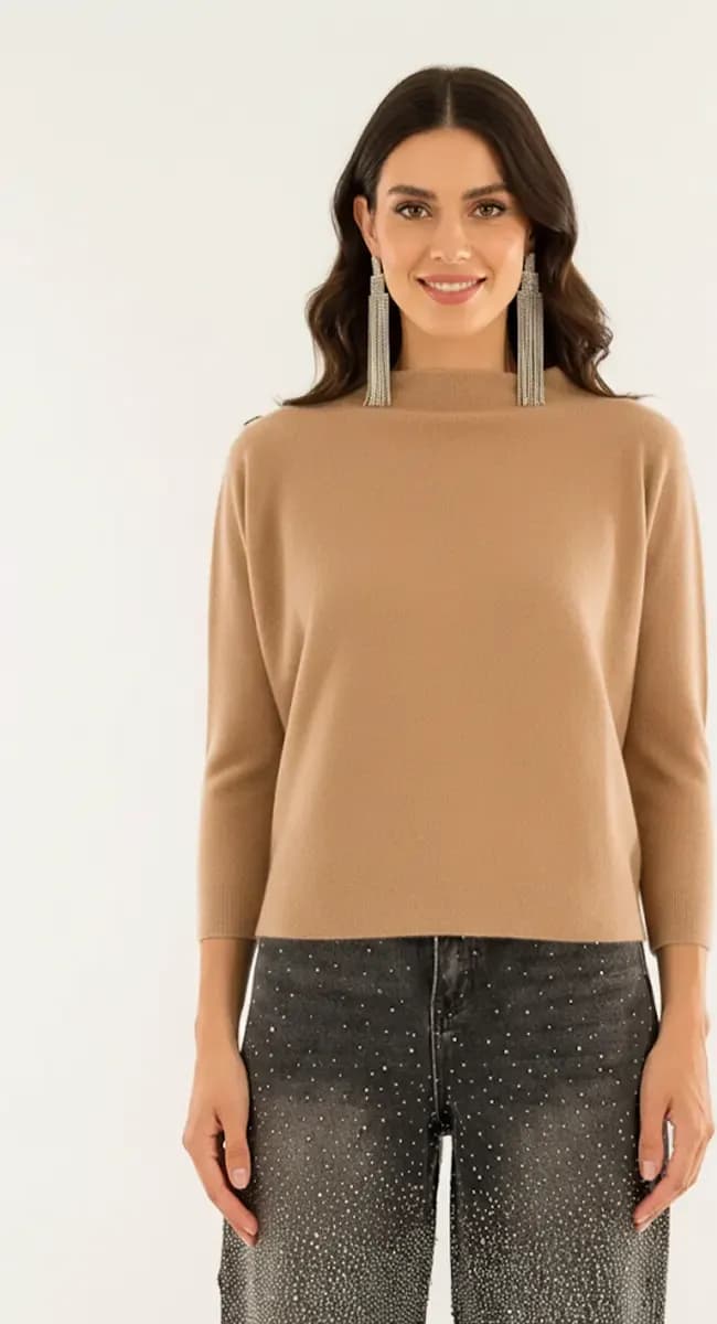 KONTATTO | Maglia collo cratere - 2