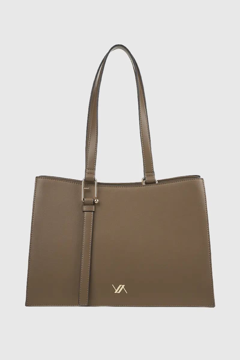 VERDE FASHION | Borsa a spalla in ecopelle - 14