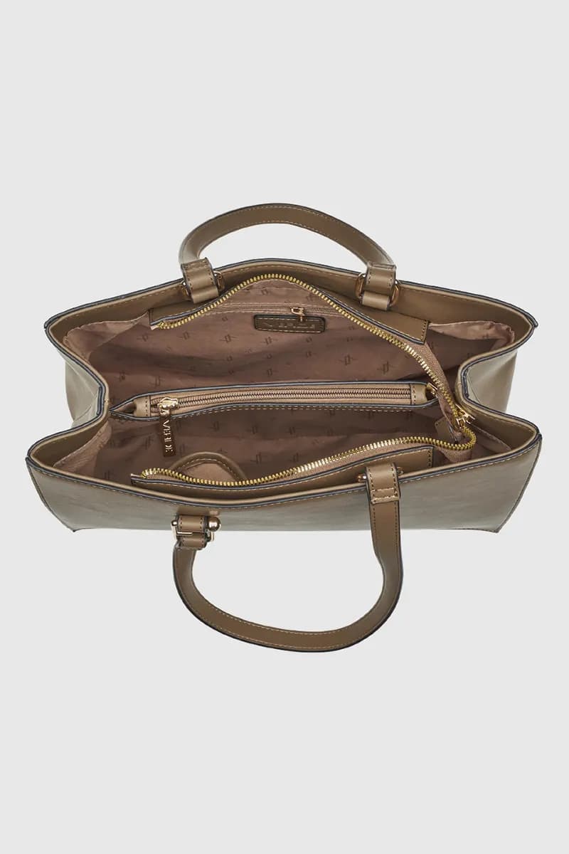 VERDE FASHION | Borsa a spalla in ecopelle - 11