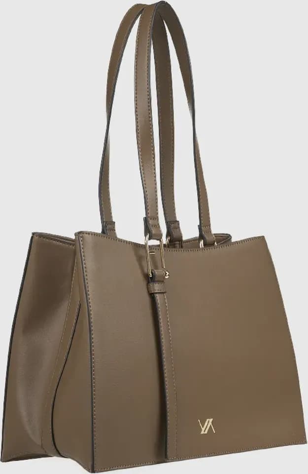 VERDE FASHION | Borsa a spalla in ecopelle - 12