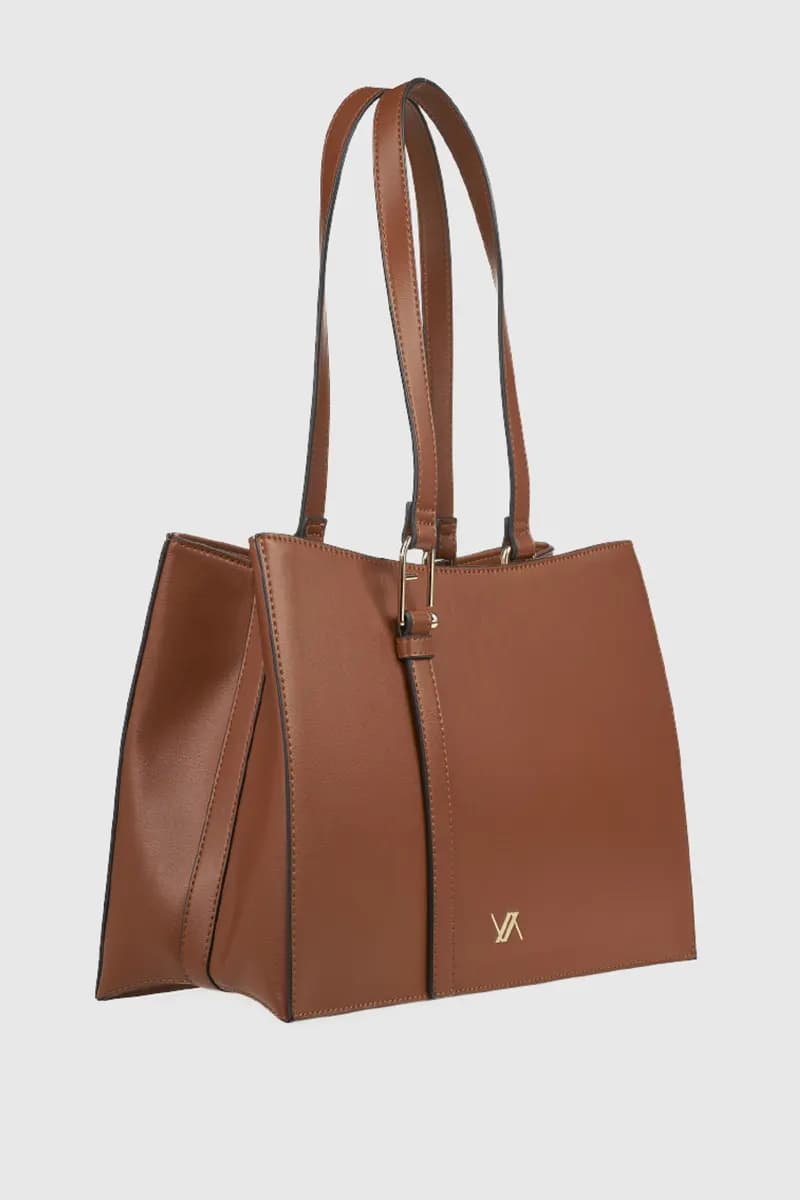 VERDE FASHION | Borsa a spalla in ecopelle - 4