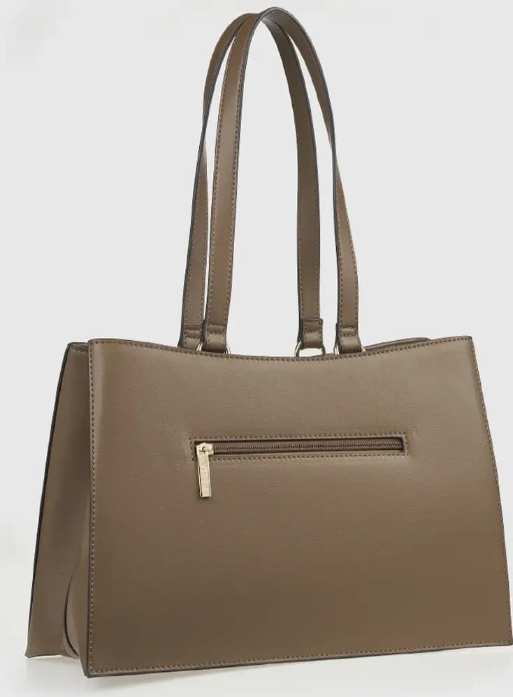 VERDE FASHION | Borsa a spalla in ecopelle - 10