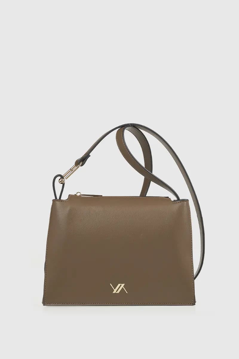 VERDE FASHION | Borsa a tracolla in ecopelle - 19