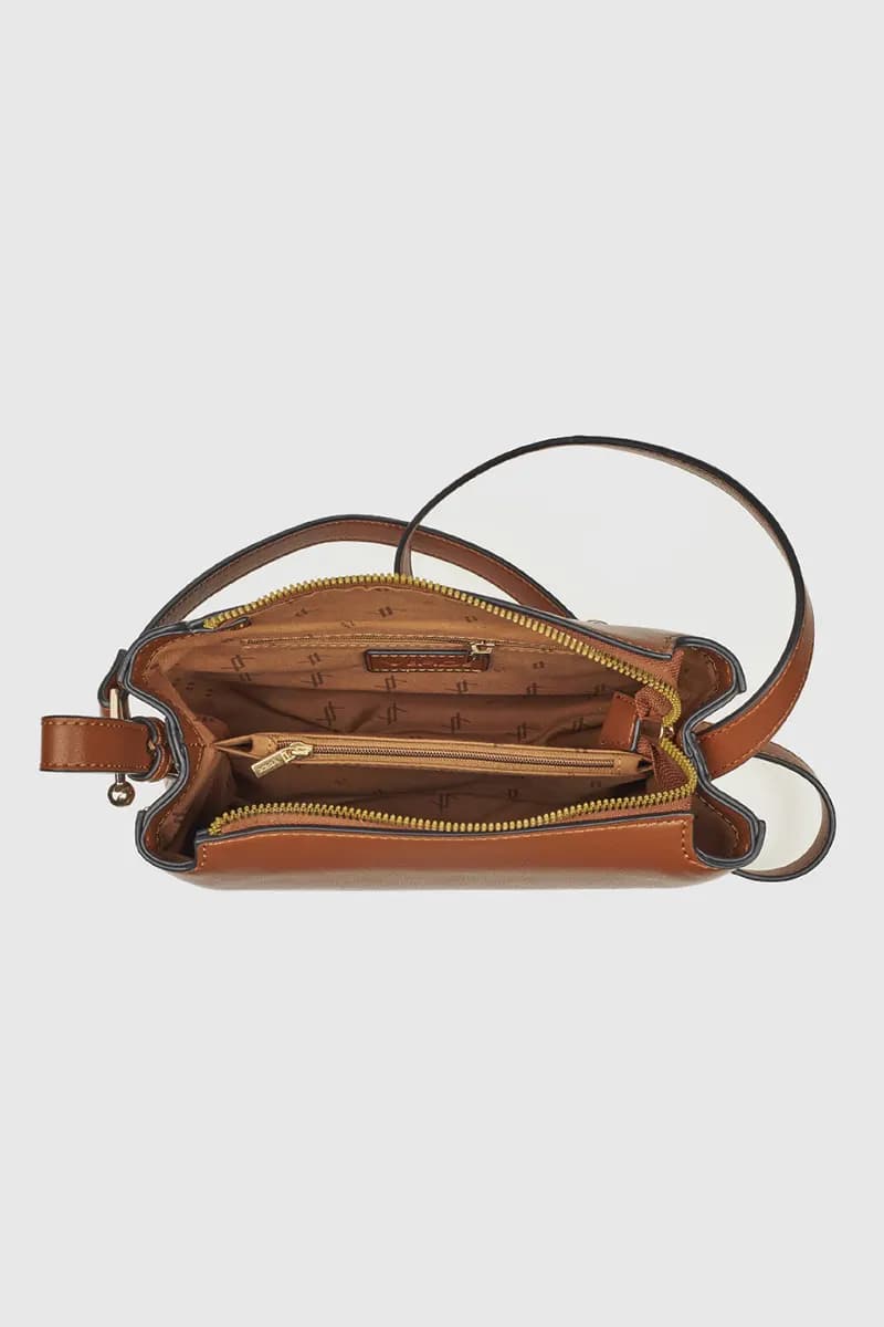 VERDE FASHION | Borsa a tracolla in ecopelle - 11