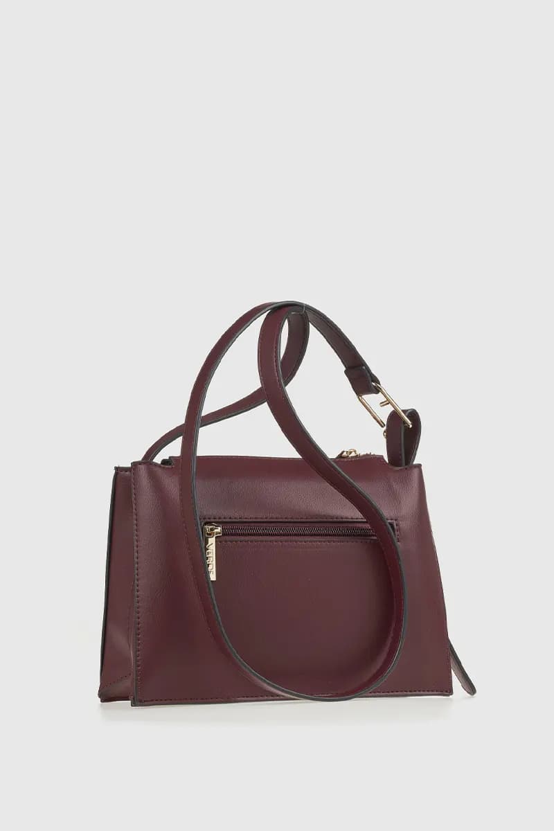 VERDE FASHION | Borsa a tracolla in ecopelle - 14