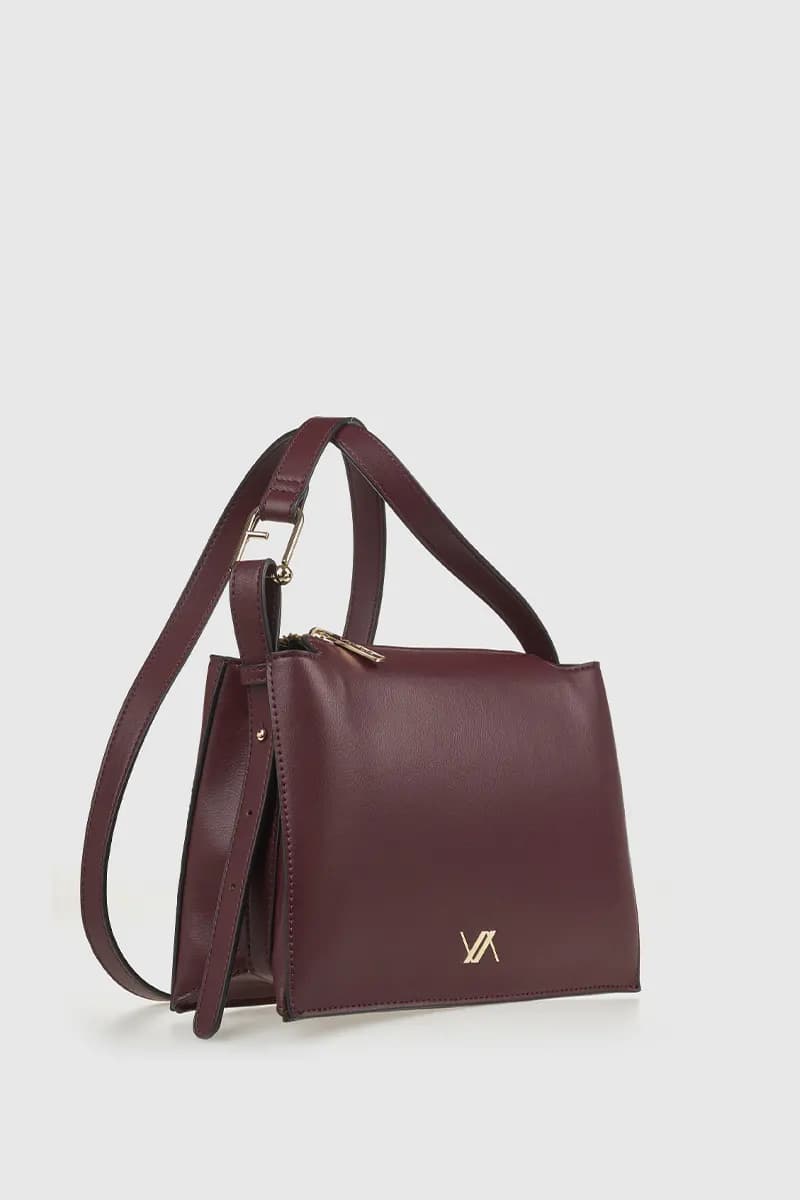 VERDE FASHION | Borsa a tracolla in ecopelle - 16