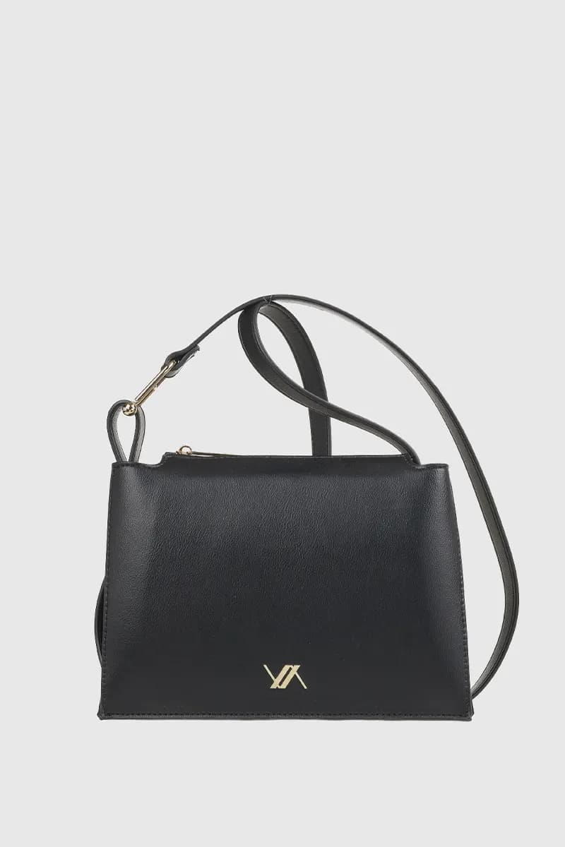 VERDE FASHION | Borsa a tracolla in ecopelle - 5