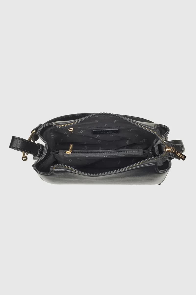 VERDE FASHION | Borsa a tracolla in ecopelle - 7