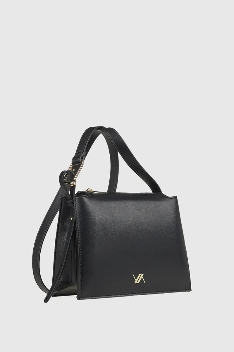 VERDE FASHION | Borsa a tracolla in ecopelle - 8