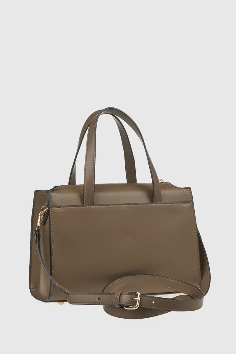 VERDE FASHION | Borsa tote in ecopelle - 6
