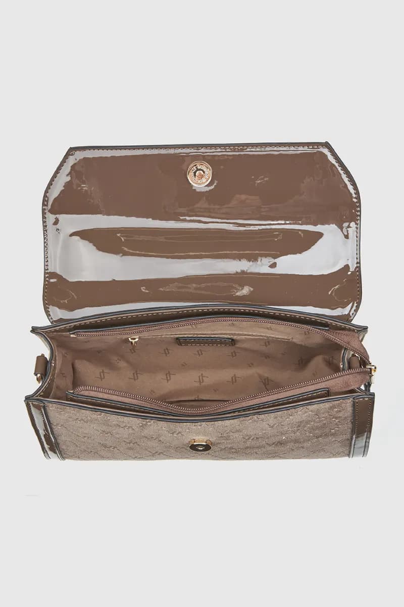 VERDE FASHION | Borsa in ecopelle scamosciata - 7