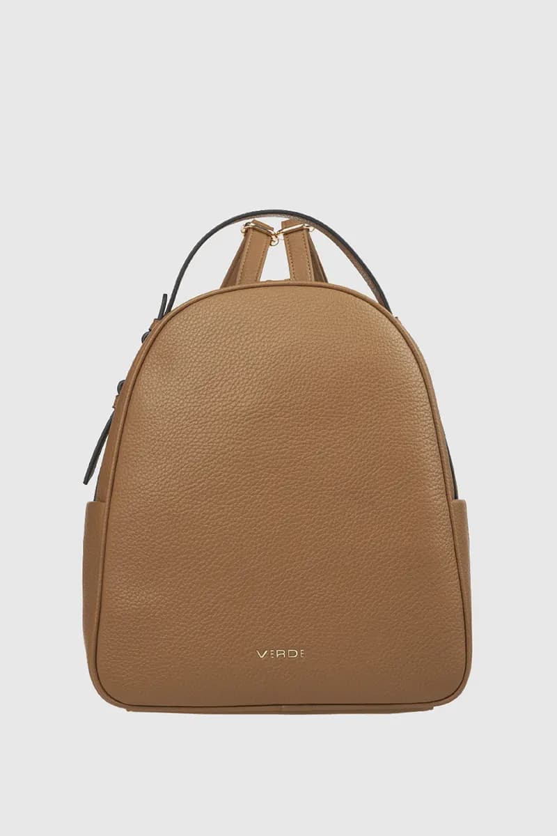 VERDE FASHION | Zaino in ecopelle goffrata - 1