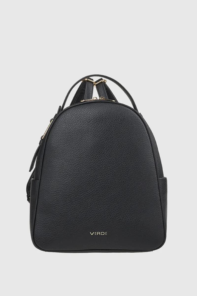 VERDE FASHION | Zaino in ecopelle goffrata - 5