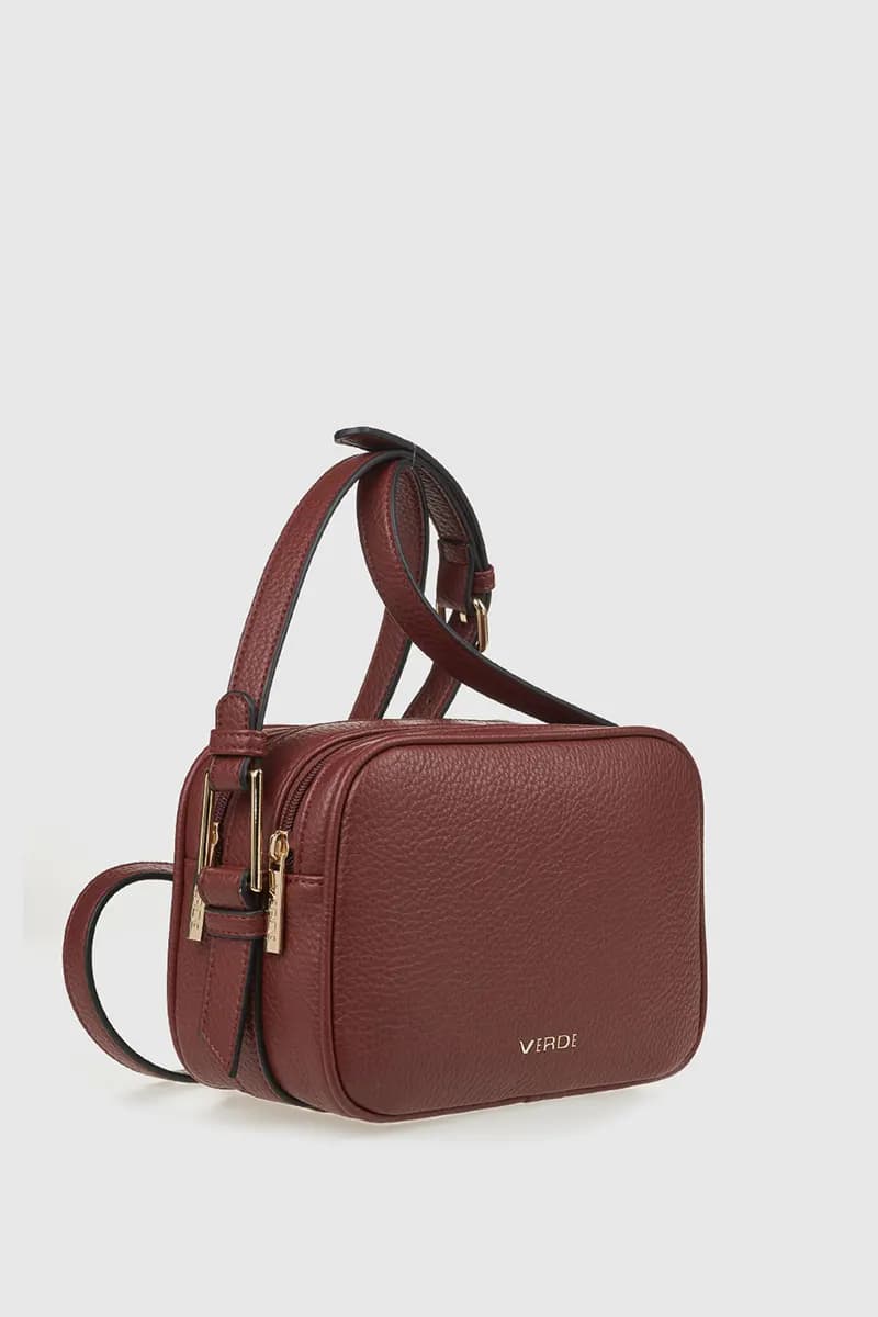 VERDE FASHION | Camera bag in ecopelle goffrata - 4