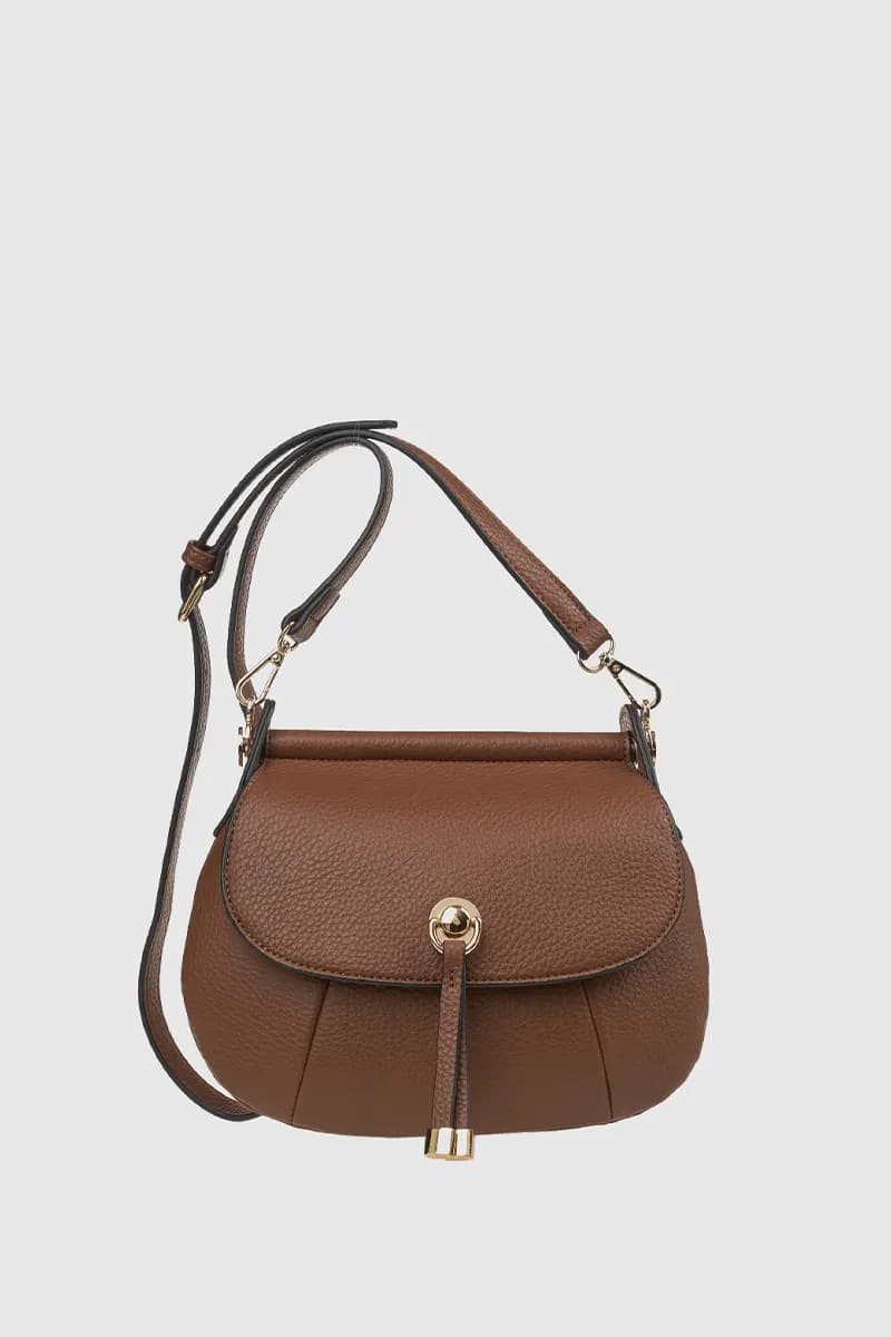 VERDE FASHION | Borsa a tracolla in ecopelle - 13