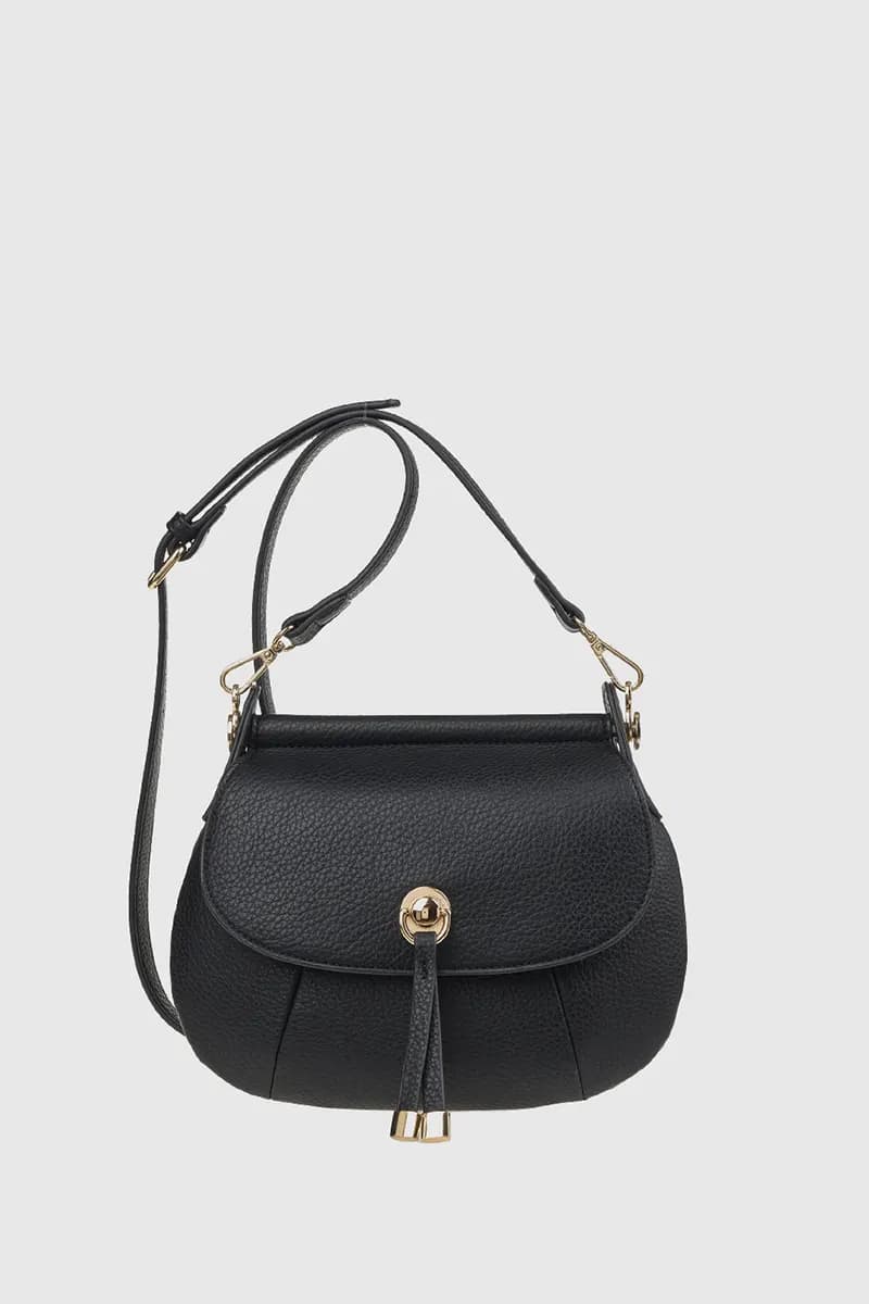 VERDE FASHION | Borsa a tracolla in ecopelle - 15