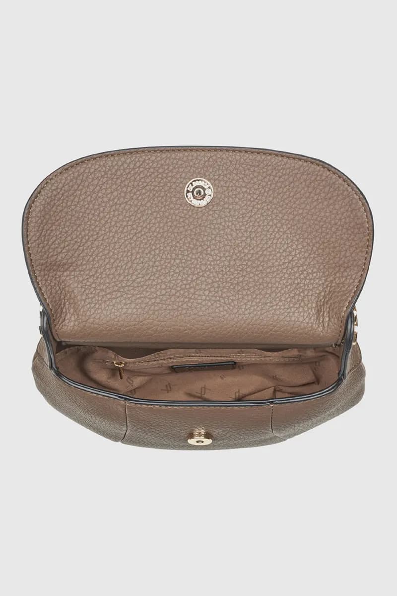 VERDE FASHION | Borsa a tracolla in ecopelle - 11