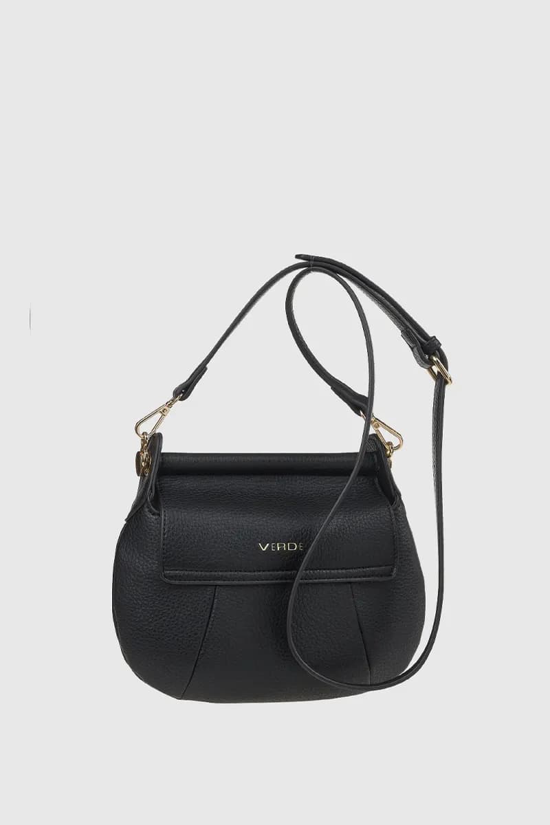VERDE FASHION | Borsa a tracolla in ecopelle - 6