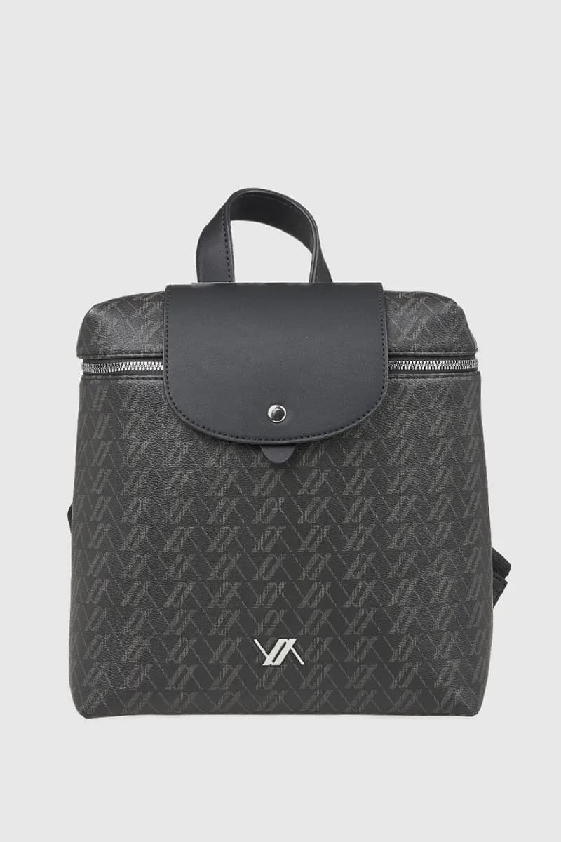 VERDE FASHION | Zaino piccolo con stampa logo - 5