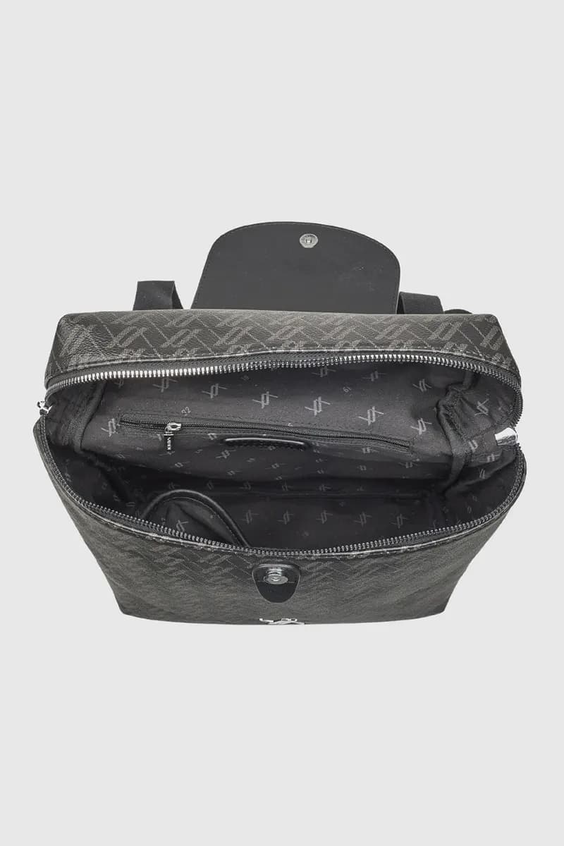 VERDE FASHION | Zaino piccolo con stampa logo - 3