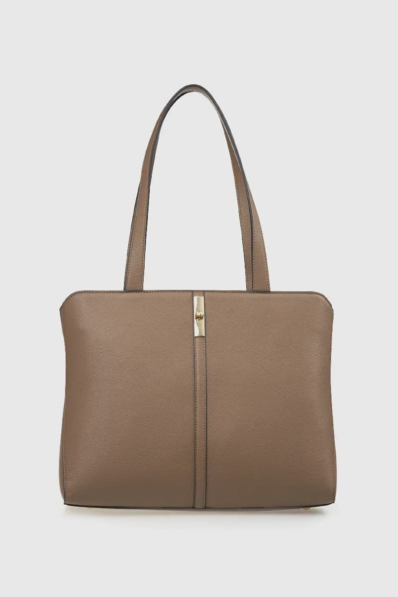 VERDE FASHION | Borsa a spalla dettaglio metallo - 14