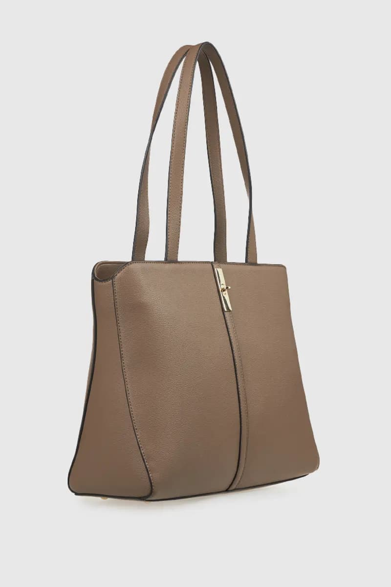 VERDE FASHION | Borsa a spalla dettaglio metallo - 4