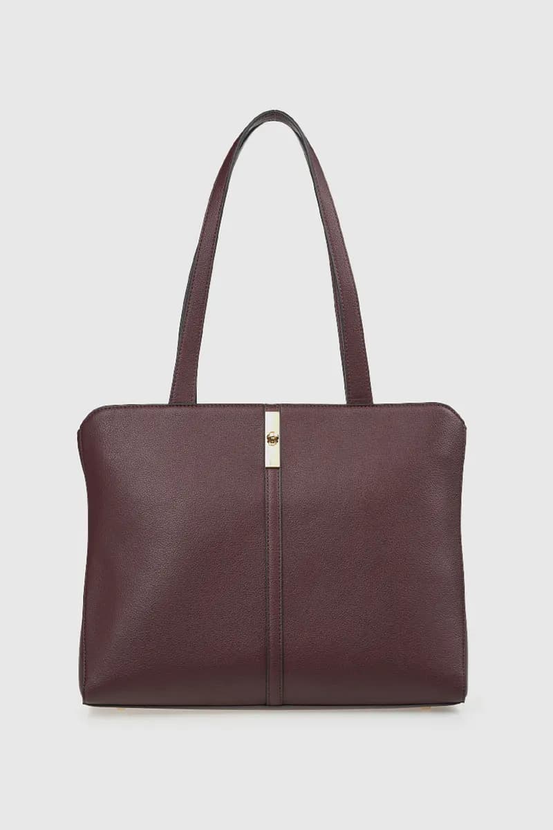 VERDE FASHION | Borsa a spalla dettaglio metallo - 9