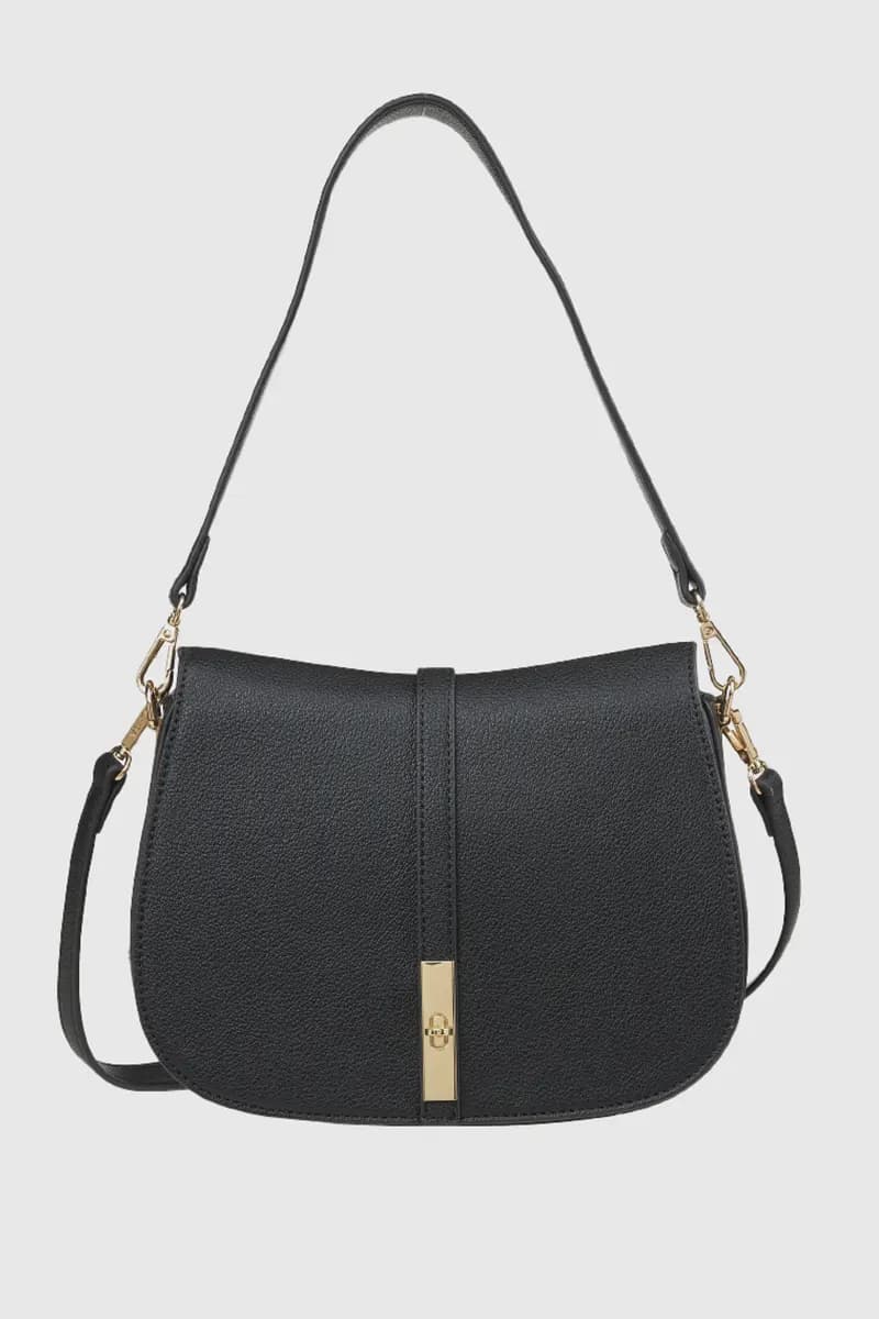 VERDE FASHION | Borsa a tracolla con patta - 15