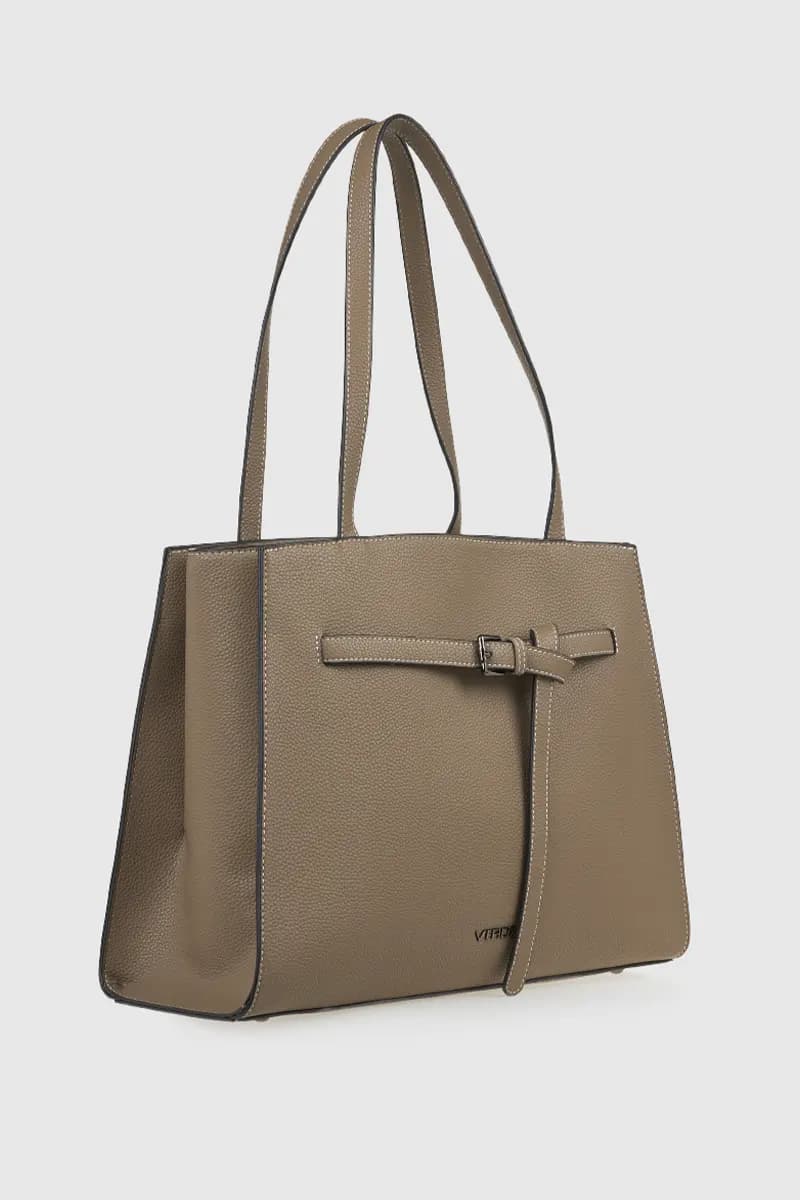 VERDE FASHION | Borsa a spalla tre scomparti - 4