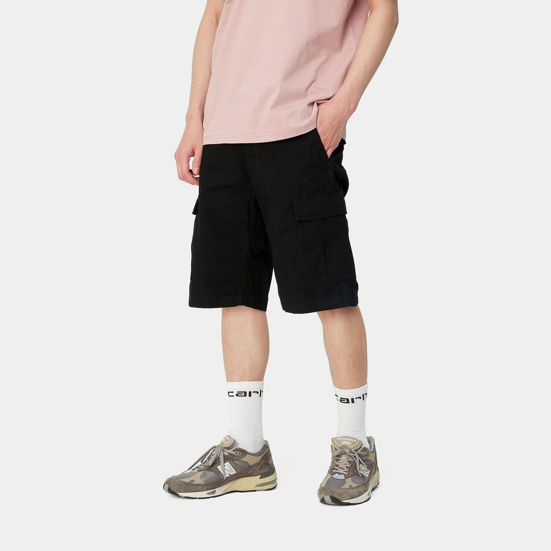 Short Carhartt Aviation black - 3