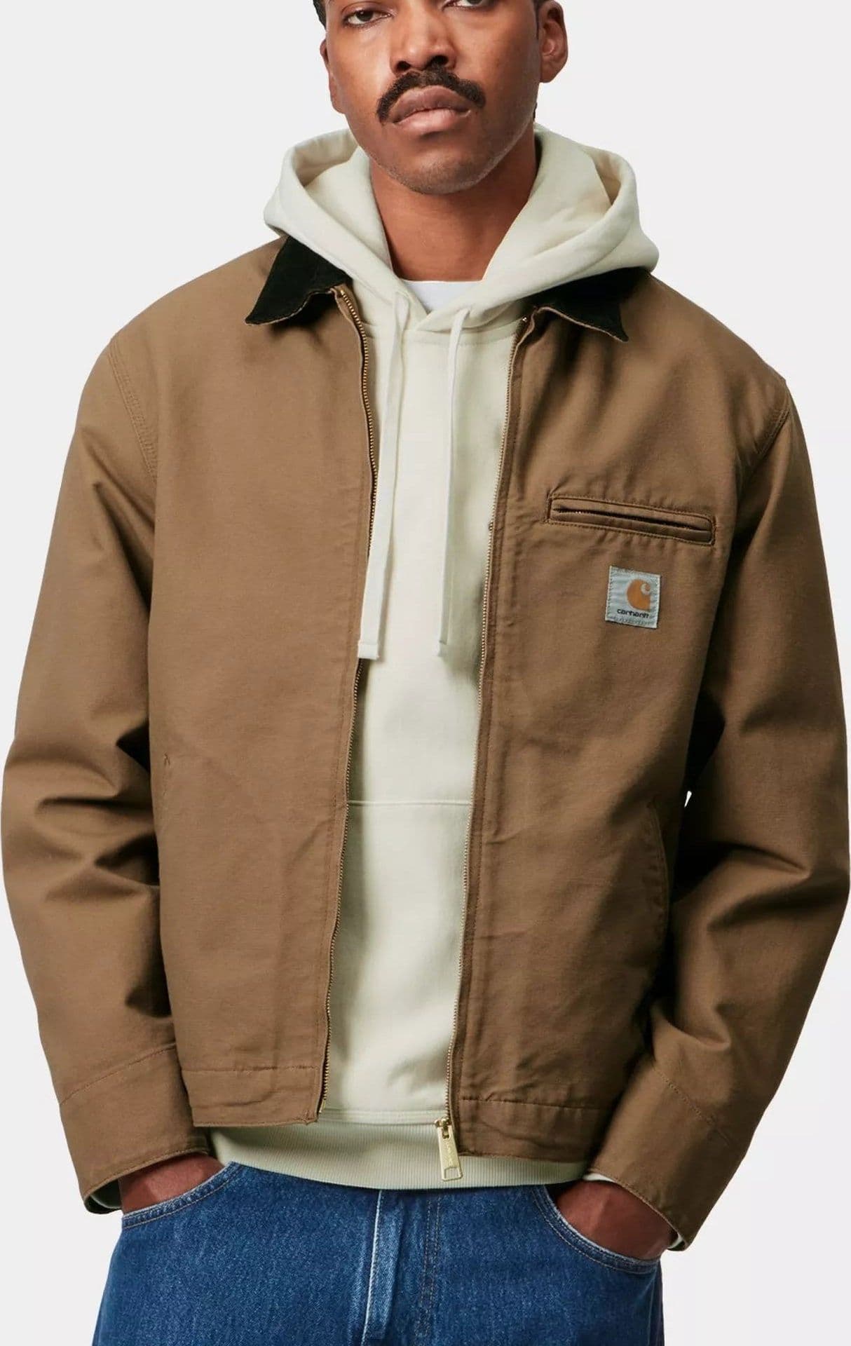 Giacca Carhartt Detroit Hamilton Brown - 3